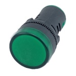 Лампа AD22DS d22mm зелений 36V AC/DC TNSy - Зображення 2