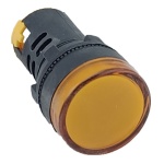 Лампа AD22DS d22mm жовтий 24V AC/DC TNSy