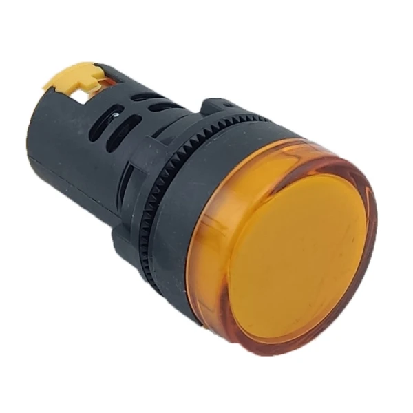 Лампа AD22DS d22mm жовтий 380V TNSy