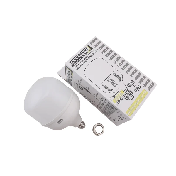 Світлодіодна лампа LED Bulb-T140-50W-E27-E40-220V-4000K-4500L ICCD TNSy