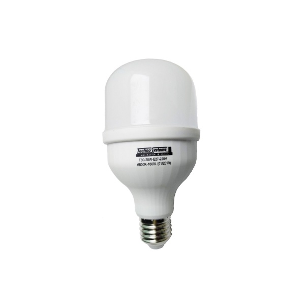 Світлодіодна лампа LED Bulb-T80-20W-E27-220V-6500K-1800L ICCD TNSy