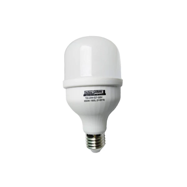 Світлодіодна лампа LED Bulb-T80-20W-E27-220V-6500K-1800L ICCD TNSy