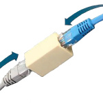 Прохідний адаптер кат.5e UTP, тип RJ45 + RJ45 TNSy - Зображення 2