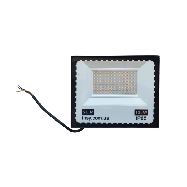 Прожектор LED 100W Ultra Slim 180-260V 9000Lm 6500K IP65 SMD TNSy