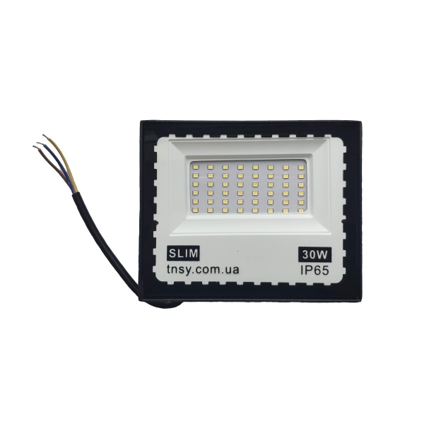 Прожектор LED 30W Ultra Slim 180-260V 2500Lm 6500K IP65 SMD TSNy