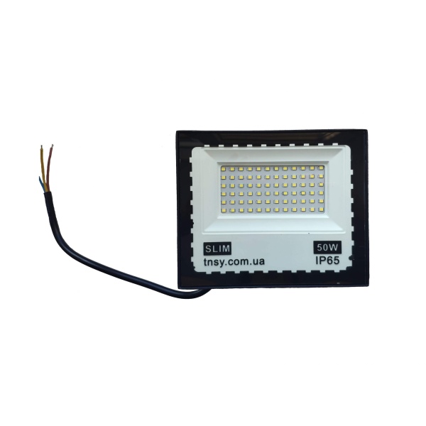 Прожектор LED 50W Ultra Slim 180-260V 4500Lm 6500K IP65 SMD TNSy