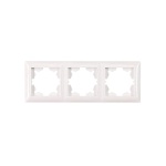 Рамка 3-а горизонтальна біла TNSy