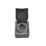 Розетка накладна 1-а з/к IP54 TNSy SURFACE