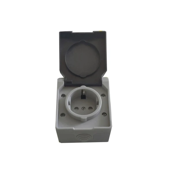 Розетка накладна 1-а з/к IP54 TNSy SURFACE