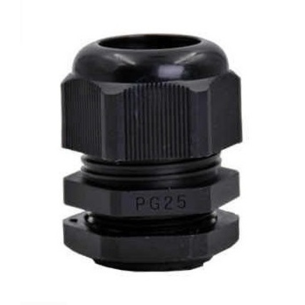 Сальник PG 25 d16-21мм IP68 чорний TNSy