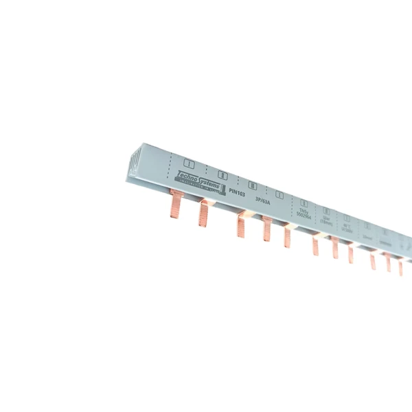 Шина сполучна PIN103 3Р 63А 1м (штир) TNSy