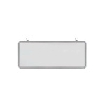 Світильник евакуаційний, аварійний покажчик S504 GLASS LED 3W TNSy
