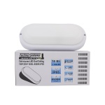 Світильник LED Oval Ceiling 18W-220V-1440L-6500K-IP65 (ЖКХ овал) TNSy - Зображення 4