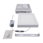 Світильник накладний LED Square Downlight 12W-220V-850L-4000K Alum TNSy - Зображення 5