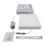 Світильник накладний LED Square Downlight 12W-220V-850L-4000K Alum TNSy - Зображення 5