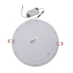 Світильник врізний LED Round Downlight 24W-220V-1700L-4000K Alum TNSy - Зображення 2