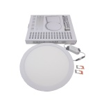 Світильник врізний LED Round Downlight 24W-220V-1700L-4000K Alum TNSy - Зображення 3