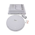 Світильник врізний LED Round Downlight 24W-220V-1700L-4000K Alum TNSy - Зображення 4