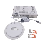 Світильник врізний LED Round Downlight 6W-220V-420L-4000K Alum TNSy - Зображення 4