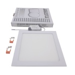 Світильник врізний LED Square Downlight 18W-220V-1300L-4000K Alum TNSy - Зображення 3