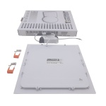 Світильник врізний LED Square Downlight 18W-220V-1300L-4000K Alum TNSy - Зображення 4