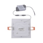 Світильник врізний LED Square Downlight 6W-220V-420L-4000K Alum TNSy - Зображення 2