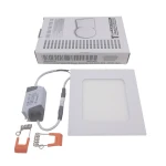 Світильник врізний LED Square Downlight 6W-220V-420L-4000K Alum TNSy - Зображення 3