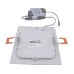 Світильник врізний LED Square Downlight 6W-220V-420L-4000K Alum TNSy - Зображення 6