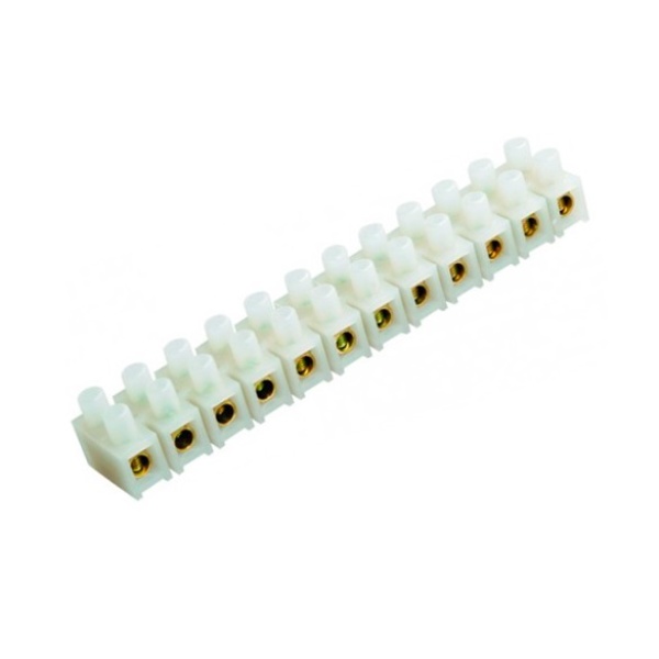 Затискач гвинтовий PE 6A 1,5-4mm² 12 пар TNSy