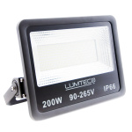 Світлодіодний прожектор LUMTECO YX-06 200w 6500К IP65 90-265V чорний (YX-06-200-6500)