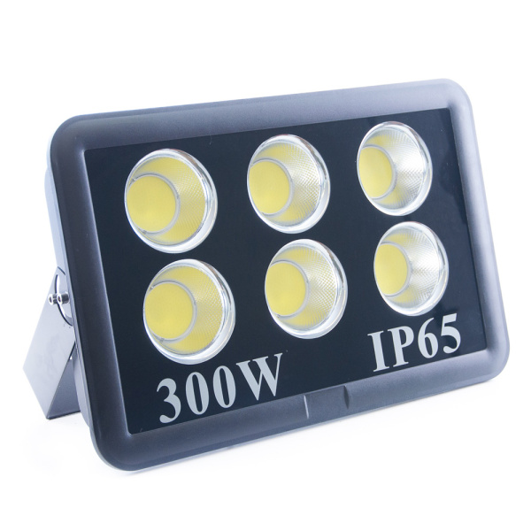 Світлодіодний прожектор LUMTECO YX-10 300w 6500К IP65 90-265V чорний (YX-10-300-6500)