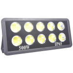Світлодіодний прожектор LUMTECO YX-10 500w 6500К IP65 90-265V чорний (YX-10-500-6500)