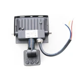 Світлодіодний прожектор LUMTECO YX-01S з датчиком руху 10w 6500К IP65 100-265V чорний (YX-01S-10-6500) - Зображення 4