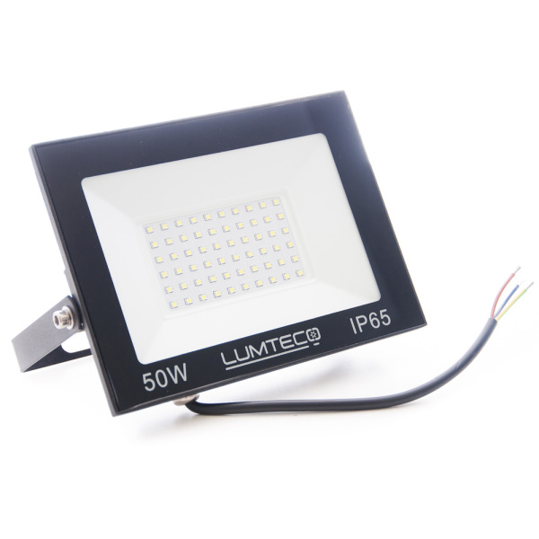 Світлодіодний прожектор LUMTECO YX-01 50w 6500К IP65 100-265V чорний (YX-01-50-6500)