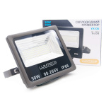 Світлодіодний прожектор LUMTECO YX-06 50w 6500К IP65 90-265V чорний (YX-06-50-6500) - Зображення 2