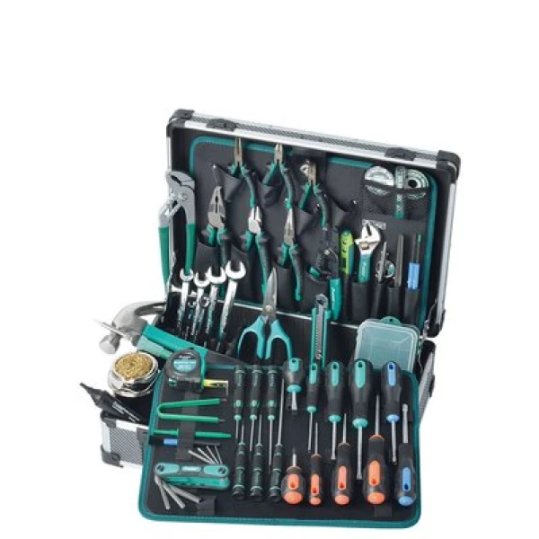 Набір інструментів в кейсі Pro'sKit PK-1700NB, електромонтажний