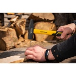 Молоток слюсарний MASTERTOOL 500 г HRC50 рукоятка фібергласова 300 мм 02-0905 - Зображення 5