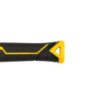 Молоток слюсарний MASTERTOOL 800 г HRC50 рукоятка фібергласова 320 мм 02-0908 - Зображення 4