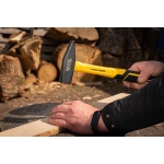 Молоток слюсарний MASTERTOOL 800 г HRC50 рукоятка фібергласова 320 мм 02-0908 - Зображення 5