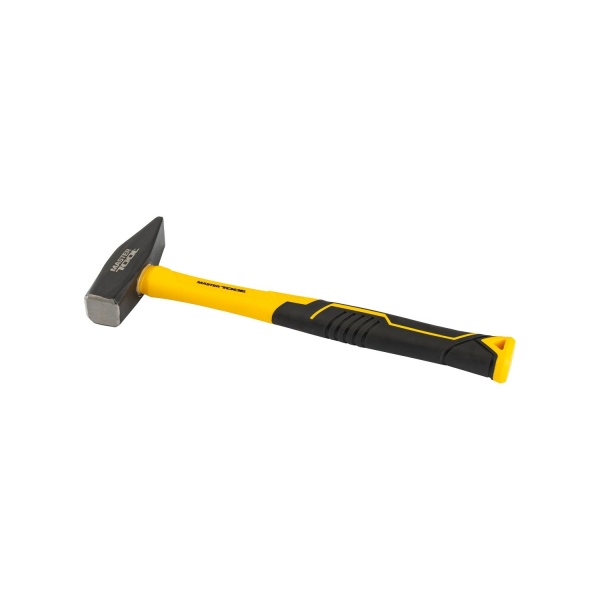 Молоток слюсарний MASTERTOOL 800 г HRC50 рукоятка фібергласова 320 мм 02-0908