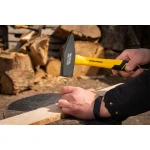 Молоток слюсарний MASTERTOOL 1000 г HRC50 рукоятка фібергласова 320 мм 02-0910 - Зображення 5