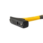 Молоток покрівельний MASTERTOOL 600 г HRC50 рукоятка фібергласова 300 мм 02-0920 - Зображення 4