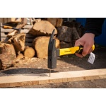 Молоток покрівельний MASTERTOOL 600 г HRC50 рукоятка фібергласова 300 мм 02-0920 - Зображення 6