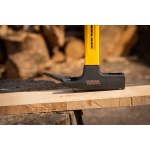 Молоток покрівельний MASTERTOOL 600 г HRC50 рукоятка фібергласова 300 мм 02-0920 - Зображення 7