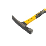 Молоток муляра MASTERTOOL 510 г HRC50 рукоятка фібергласова 300 мм 02-0921 - Зображення 3