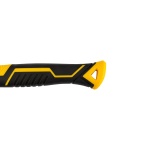 Молоток муляра MASTERTOOL 510 г HRC50 рукоятка фібергласова 300 мм 02-0921 - Зображення 4