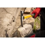 Молоток муляра MASTERTOOL 510 г HRC50 рукоятка фібергласова 300 мм 02-0921 - Зображення 6