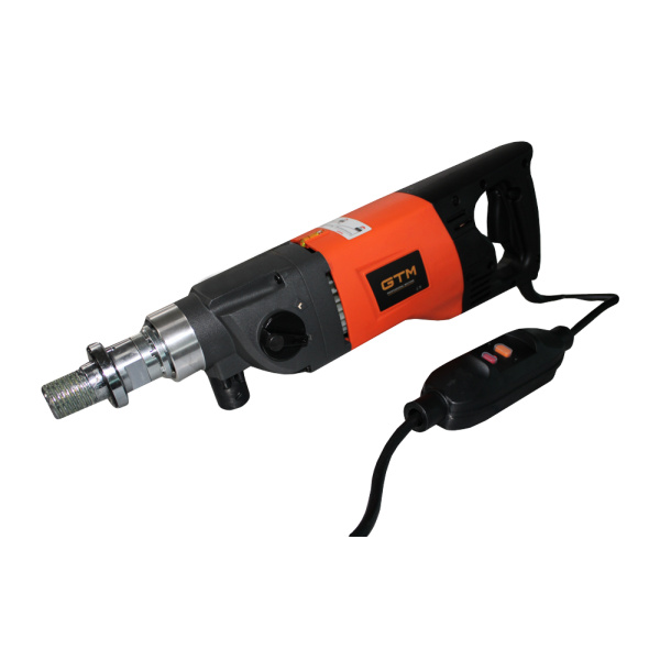 GTM Дриль алмазна ручна з мікроударом DK-160/2PD 1,9 кВт 1080/2160об/хв