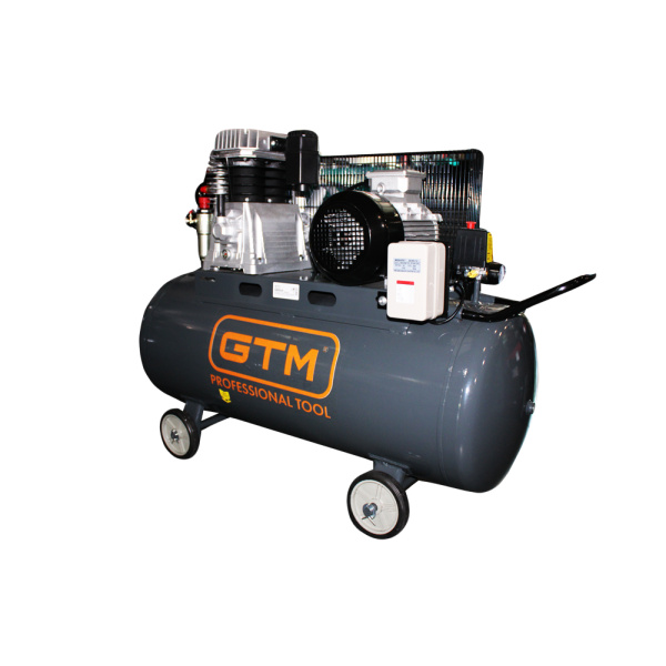 GTM Компресор рес-200л 760/600л/хв 4кВт 10бар 380В 2 циліндри