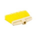 Мітла вулична MASTERTOOL YELLOW плоска без ручки 240х40х135 мм пластикова колодка ВР 14-6531 - Зображення 3